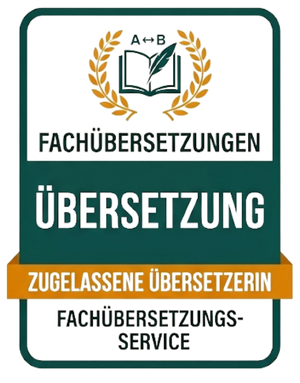 Übersetzungen in Nürnberg Abzeichen
